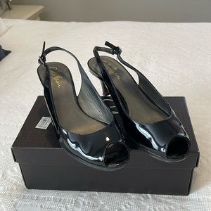 Cole Haan Air Clair Sling Black Patent